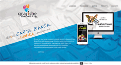 Desktop Screenshot of grafichecalabria.it