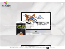 Tablet Screenshot of grafichecalabria.it